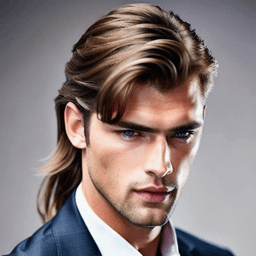 Mullet Brown Hairstyle profile picture for men
